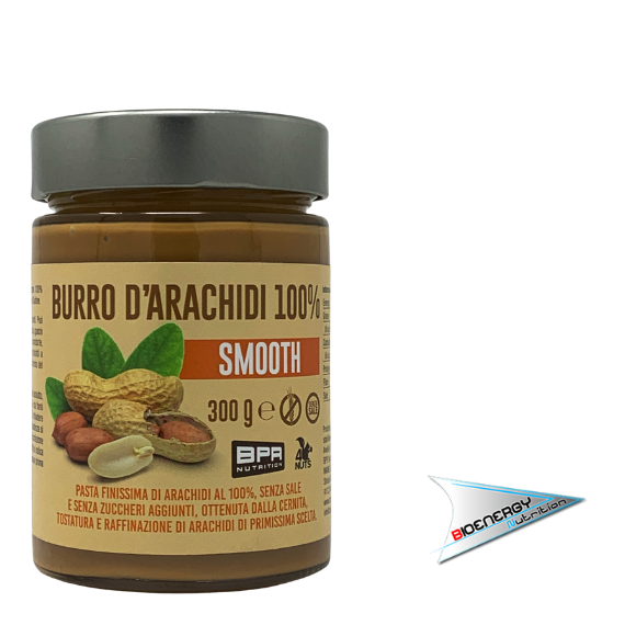 Bpr Nutrition-BURRO D'ARACHIDI 100% SMOOTH  300 gr   